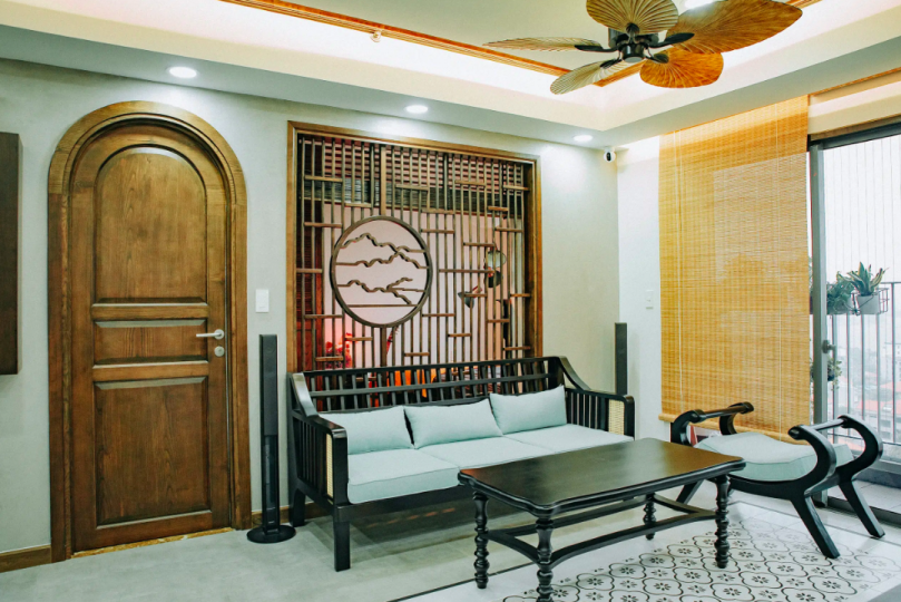 Producer chi 500 triệu cải tạo chung cư đậm chất Huế, giải thích ý nghĩa biểu tượng con cá trong phong thuỷ