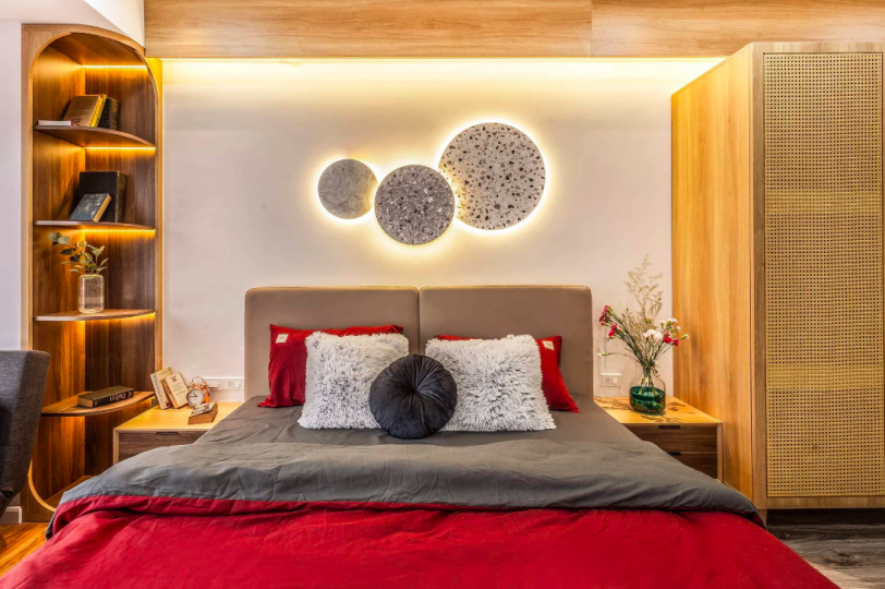 Chung cư Hà Nội lên đời 1 tháng cải tạo, đội thiết kế tiết lộ chi tiết quan trọng về phong thuỷ khi sơn nhà