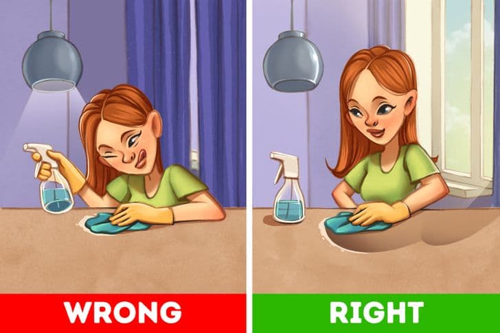 10 thói quen dọn nhà nhiều người lầm tưởng là đúng nhưng hoá ra sai toàn tập